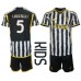 Juventus Manuel Locatelli #5 Babykleding Thuisshirt Kinderen 2023-24 Korte Mouwen (+ korte broeken)